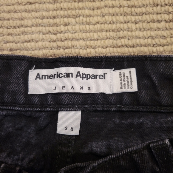 American Apparel The High Waist Jean 28 - Picture 9 of 10